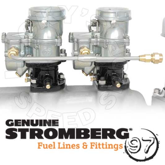 Stromberg Fuel Line 2x2 Flathead Ford | Lucky's Speed Shop