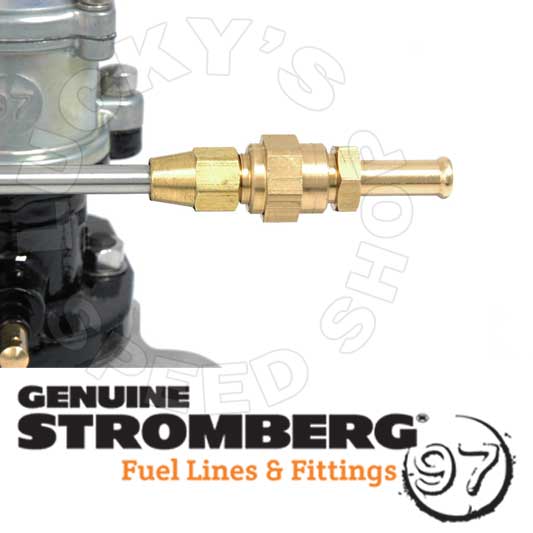 Stromberg Fuel Line 2x2 Flathead Ford | Lucky's Speed Shop