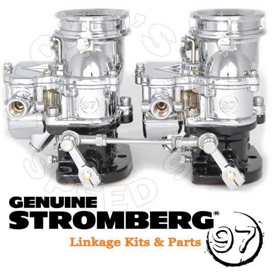Stromberg Premium Linkage 4-3/4" Chrome - 9241P-CHR