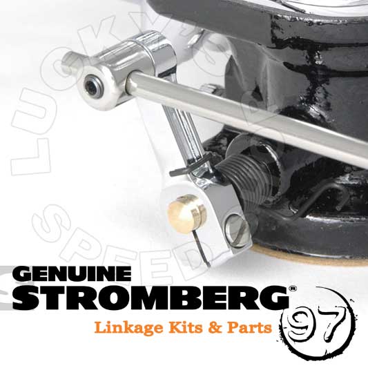 Stromberg TwoStep 2×2 Linkage 4-3/4″ Chrome – 9241S-CHR