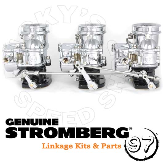 Stromberg Progressive Linkage 5-3/16" Chrome - 9245PRO-CHR