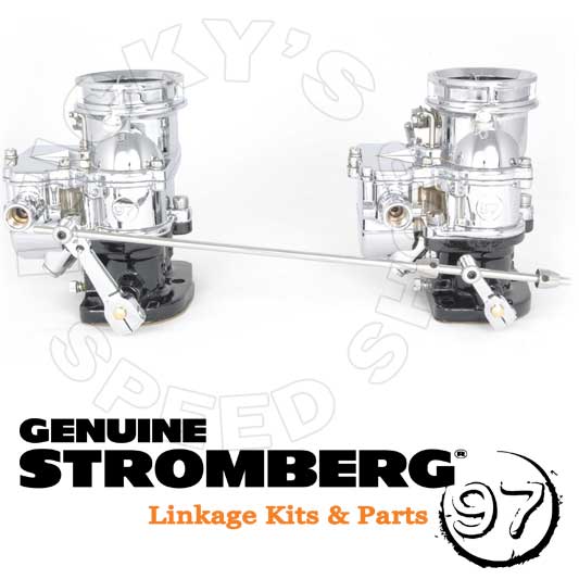 Stromberg Progressive Linkage 9-5/8" Chrome - 9252PRO-CHR