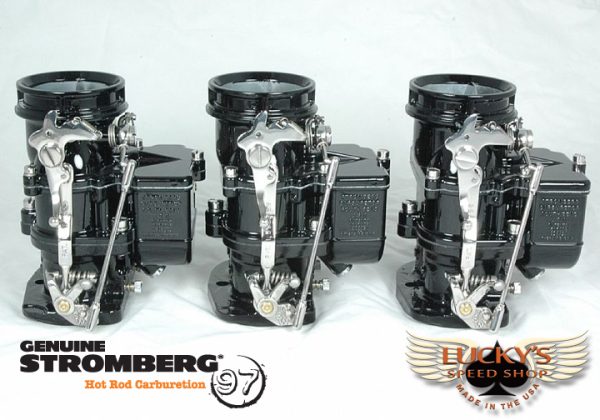 Stromberg BIG97 Tri-Power - Black & Chrome