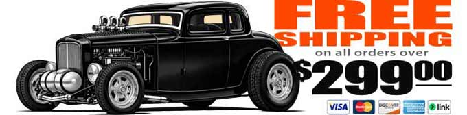 Free Shipping on orders over $299.00
