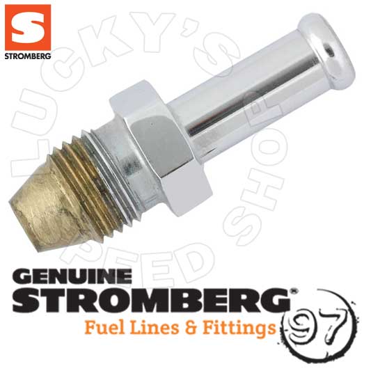 Stromberg  SuperSeat Hose Fitting Chrome - 9080K-C