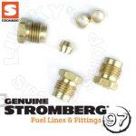 Stromberg Ford Nut Compression Fittings for your Stromberg carbs with 1/4" hard line.