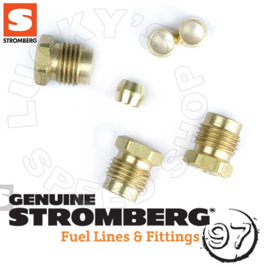 Stromberg Ford Nut Compression Fittings x 3 - 9081K