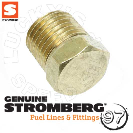 Stromberg 1/4 NPT Hex Head Plug (1) - 9181K