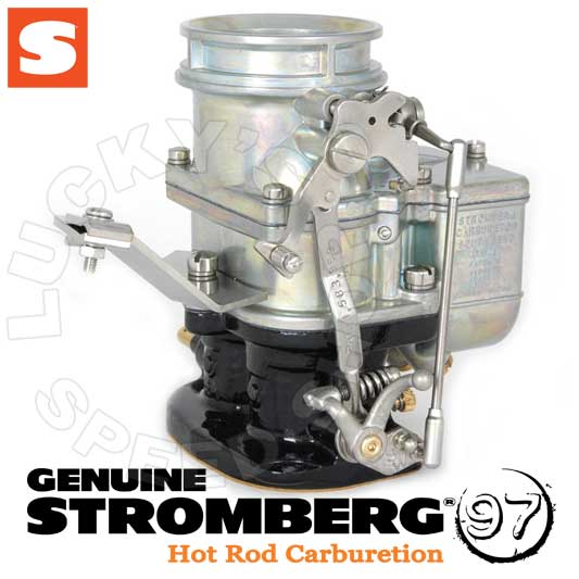 Genuine Stromberg 97 Carburetor – Cable Choke for Flathead Ford